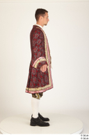  Photos Man in Historical Dress 30 16th century Historical Clothing Red suit a poses whole body 0007.jpg